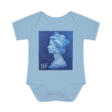 Queen Stamp Baby Onesie