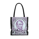 Purple Lincoln Tote Bag