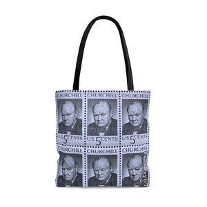 Churchill 1965 Stamp Tote Bag