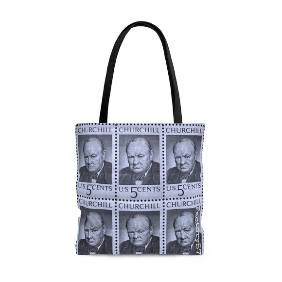 Churchill 1965 Stamp Tote Bag