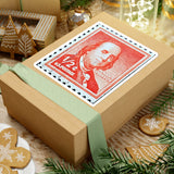 Ben Franklin Stamp Sticker