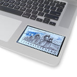 Bicycles 1957 Stamp Sticker