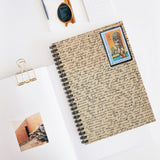 Hawaii Stamp Spiral Notebook