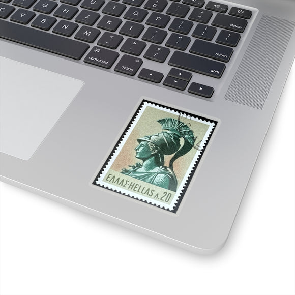 Greek Stamp Sticker