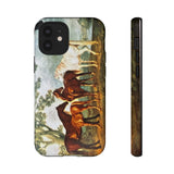 Wild Horses Stamp - Tough Phone Case
