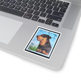 Rottweiler Dog Stamp Sticker