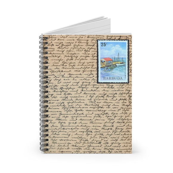 Boat Dock Spiral Notebook