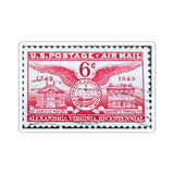 Alexandria VA Stamp Sticker