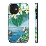 Japan Coastline Stamp - Tough Phone Case