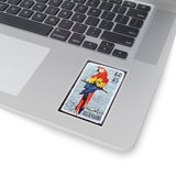 Parrot Bird Stamp Sticker