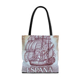 Spain Ship Tote Bag