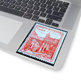 Columbian Castle Stamp Sticker