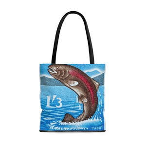 Trout Fish Tote Bag