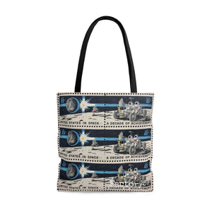 Space 1971 Stamp Tote Bag