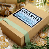 Piano Keys Stamp Sticker