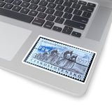 Bicycles 1957 Stamp Sticker