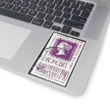 One Penny Stamp Sticker