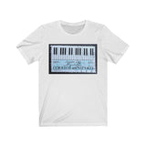 Piano Keys Stamp T-shirt