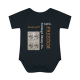 Freedom of Religion 1957 Postage Stamp - Infant Baby Rib Bodysuit 0M - 24Mo