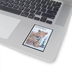 Leopard African Stamp Sticker