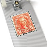 Jefferson Orange Stamp Sticker