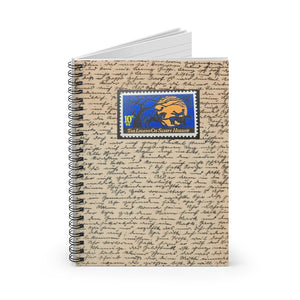 Legend of Sleepy Hallow Stamp Spiral Notebook