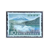 Mountains of Asia Stamp Sticker
