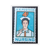 RN Nursing Stamp Sticker