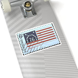 Bennington Flag Stamp Sticker