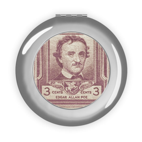 Edgar Allan Poe Compact Travel Mirror