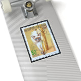 Siamese Cat Stamp Sticker
