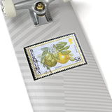 Lemon Citrus Bermuda Stamp Sticker