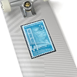 Mackinaw Bridge Stamp Sticker