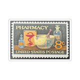 Pharmacy Medical RX Stamp Sticker