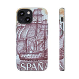 Spain Ship Tough Phone Case