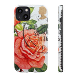 Roses 1976 Stamp - Tough Phone Case