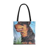 Rottweiler Dog Tote Bag