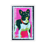 French Bull Dog Stamp Sticker