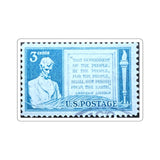 Abraham Lincoln Stamp Sticker