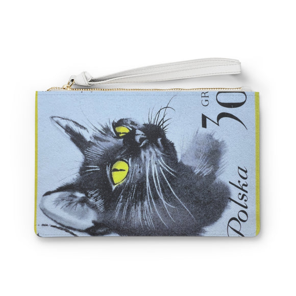 Black Cat Clutch Bag