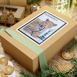 Leopard African Stamp Sticker