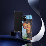Rottweiler Dog Tough Phone Case
