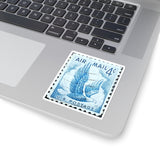 Blue Eagle Stamp Sticker