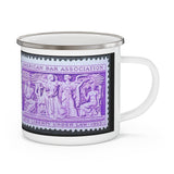 Liberty Under Law Stamp Enamel Mug