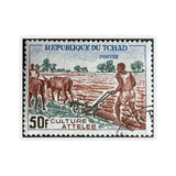 Farmer Stamp Sticker