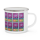 Energy Conservation 1977 Stamp Enamel Mug
