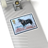 Shire Horse Stamp Sticker