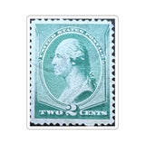 Washington Green Stamp Sticker