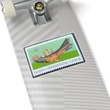 Haida Canoe Stamp Sticker