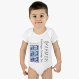 Future Farmer 1953 Postage Stamp - Infant Baby Rib Bodysuit 0M - 24Mo